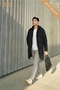 WAJKBD200M - ĐEN_1 Ảnh của Áo jacket 3 lớp dáng dài